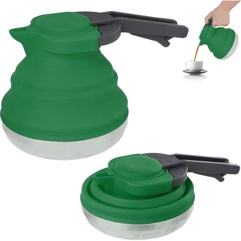 Bollitore Elettrico Brocca Silicone Pieghevole Adatto Al Campeggio 580 ML