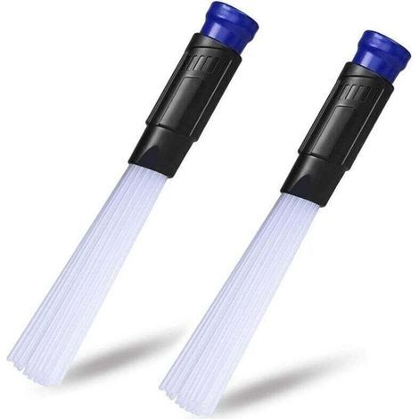 Accessoire aspirateur multifonction Dyson, XU, V6 V7 V8 V10 V11 V15, De brosse pour aspirateur, Convient bouches d'aération, Claviers, Tiroirs, Voitures, Tiroirs (2 pièces) (1/4)