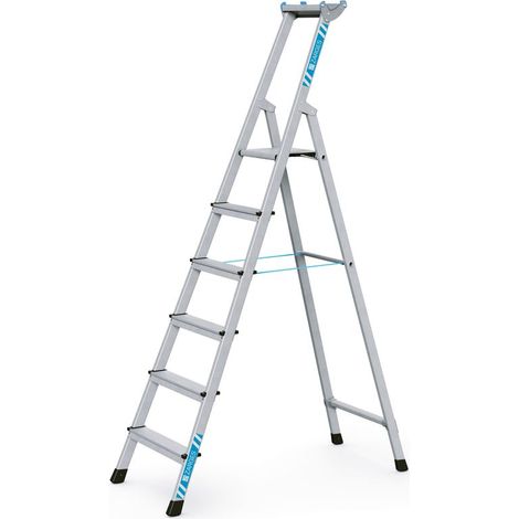 ZARGES XLstep S - LM-Stufen-Stehleiter 6 Stufen (1/5)