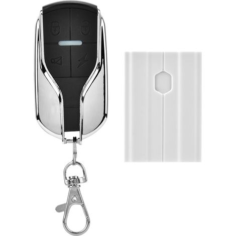 Télécommande sans fil d'apprentissage Code (Bouton d'alarme métallique à 4 boutons pour contrôle à distance) (1/5)