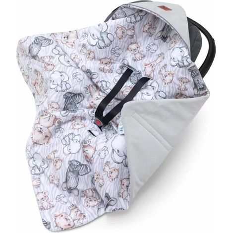 Funda para asiento de coche - Gris safari (1/5)