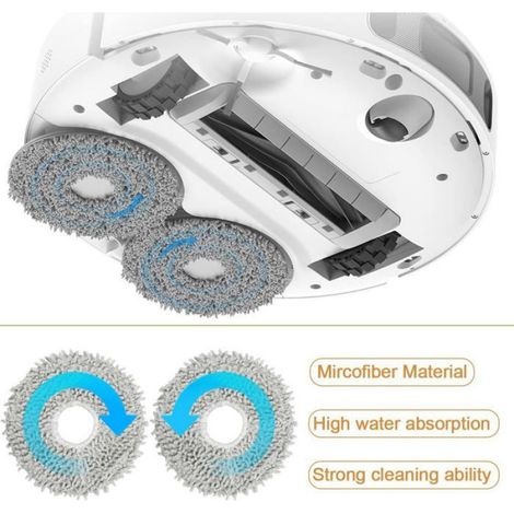 Kit Accessoires Dreame L10s Ultra - 17 Pièces - Caoutchouc Et Microfibre - Filtre HEPA Et Brosse - P MASQUE - MOUFLE - CHAUSSONS CH (1/5)