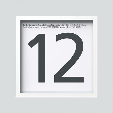 SIEDLE 034616 IM 612-0 W INFORMATIVO-MODUL WEI
