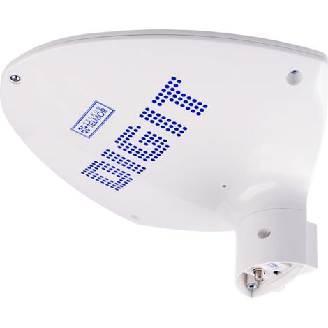 Antenne TV DVB-T/T2 DIGIT 5G PROTÉGÉE ACTIVE blanche Telkom Telmor