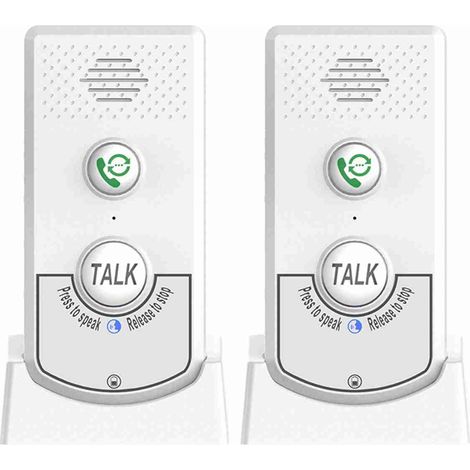 Interphone vocal sans fil, système d'appel de communication bidirectionnel à longue portée pour la maison