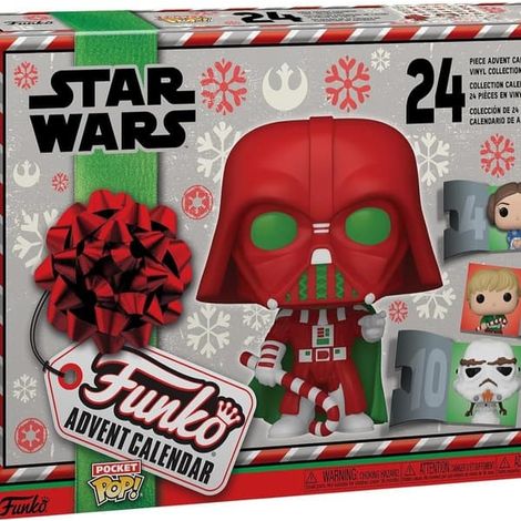 Calendrier de l'Avent Funko Pop : Star Wars - Noël, Multicolore (1/4)