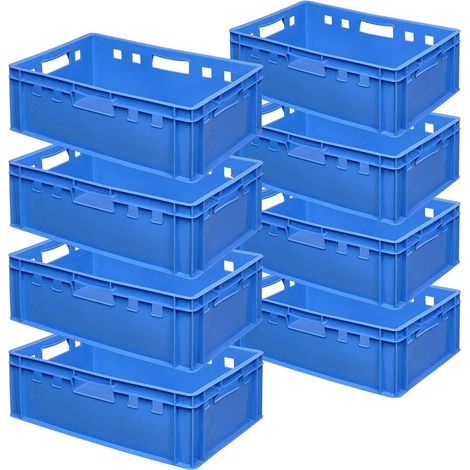 BRB 8x Fleischkasten E2, LxBxH 600x400x200 mm (blau)