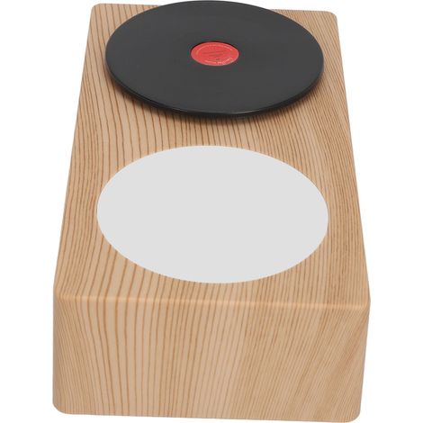 Enceinte Bluetooth, son premium, platine vinyle vintage compacte et élégante avec veilleuse intégrée pour bureau/maison. (1/5)