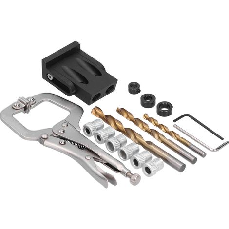 Kit de 16 Forets à Pointe Inclinée 15° pour Perçage Précis sur Bois (1/5)