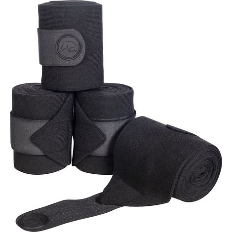 400 cm, blu scuro: Set 4 Ruhebänder für Pferde Modell Julie Breite 10 cm (1/5)