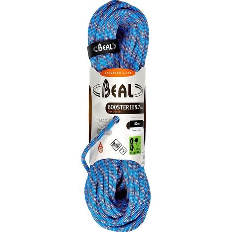 Refuerzo de cuerda 9,7 mm 50 m seco - azul BEAL