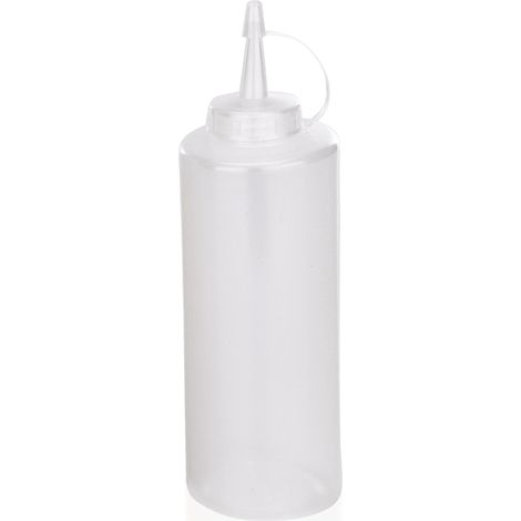 Flacon souple Ø 7 cm 0,45 ltr transparent polyéthylène - Was Germany