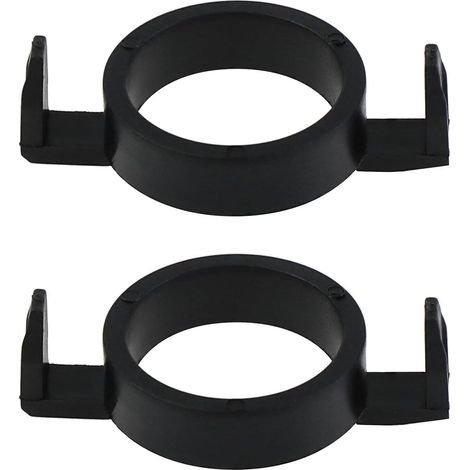 Set of 2 H7 LED base adapter brackets for headlight bulbs - Black - Compatible with 508 2008 3008 C5 DS5 DS6 (1/5)