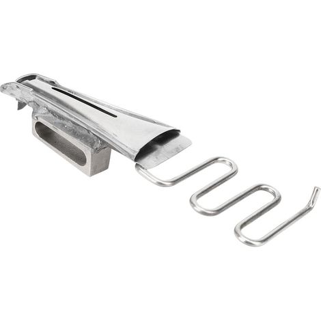 Pied Presseur Métal Haute Qualité pour Machine à Coudre, Accessoire Replieur Ourlet 18mm, Bordure Courbe (1/5)