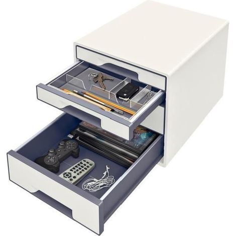 Cajón Archivador Leitz WOW CUBE Blanco (1/5)