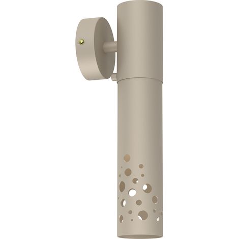 Applique murale crème tube 30 cm GU10 Tibia Luminex