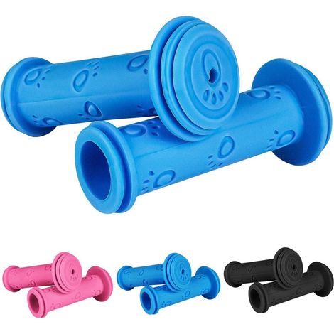 Poignées de vélo enfant antidérapantes 22mm pour trottinette et draisienne (1/5)
