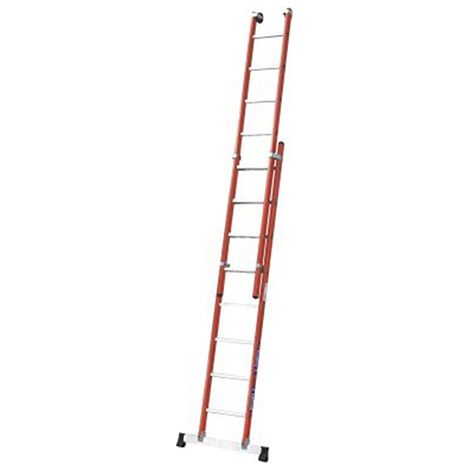 Elektrikerleiter 2x10 Stufen - Zu erreichende Höhe 4.98m - 4322410