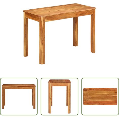 Vintage Esstisch - Esstisch 110x55x76 cm Massivholz Akazie (1/5)
