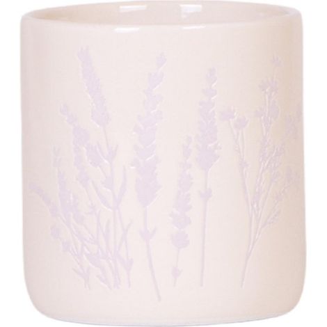 Pot de Fleurs Floral - Cache-pot Décoratif Motif Lavande pour Intérieur - 9 cm - PANGIVO (1/5)