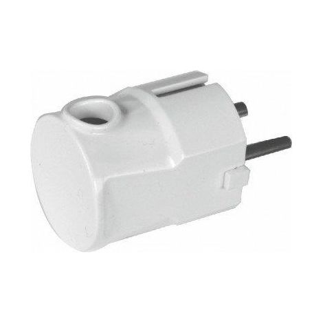 Schuko-Stecker 4,8mm Netzstecker 16A/250V Farbe WHITE