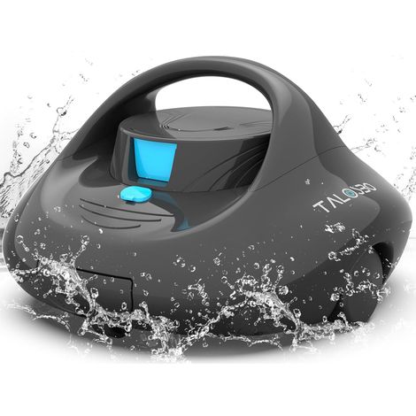 Aspirateur Piscine Hors Sol 130 Min Nettoyage Charge Rapide 2,5h Moteurs Double Entraînement pour Robot Piscine Plat Jusqu'à 85 m² (1/5)