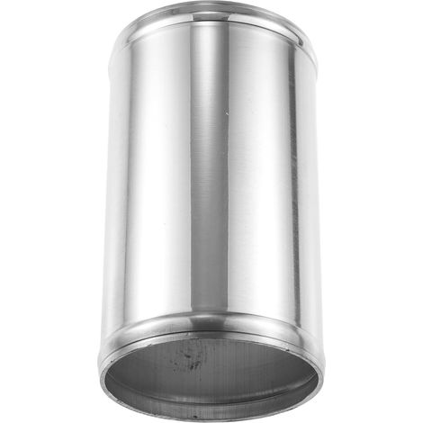 Tube Droit Aluminium Argent 1pc Pour Intercooler Universel (1/5)
