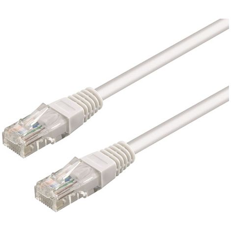 WP WPC-PAT-5U005W cable de red Blanco 0,5 m Cat5e U/UTP (UTP)