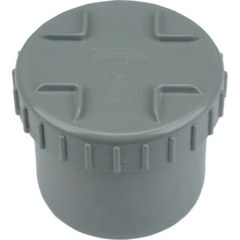 Tappo ispezione pvc Wavin 3025798 impermeabile tappo rimovibile