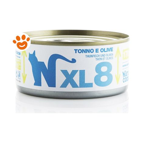 Natural Code Gatto 170gr XL8 Tonno e Olive