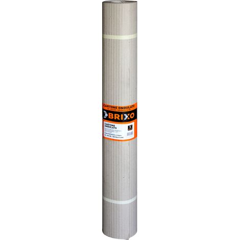 Cartone ondulato protettivo per pavimento brixo cm 100 x 16mt - fraschetti (1/4)