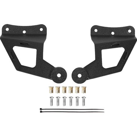 Support Pour Barre Lumineuse - En Aluminium - Pour Toit Véhicule - Compatible Ford F250 Super Duty 1999 À 2001 - 1 Pièce