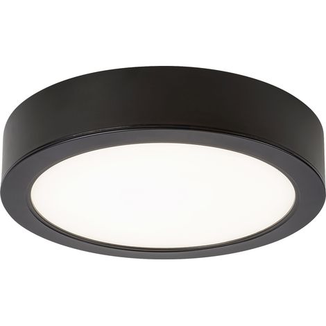 Plafoniera Rabalux Shaun2 tonda nera Ø12cm LED 7W 4000K (1/4)