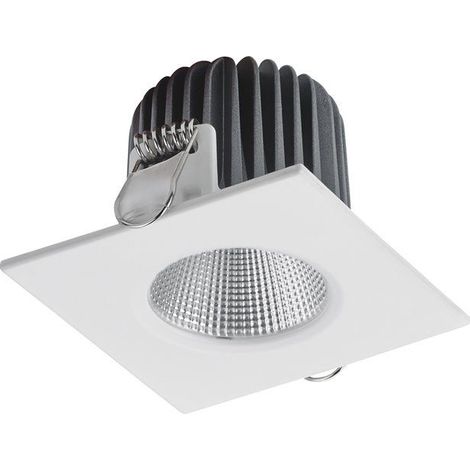 Foco empotrable de techo NIX LED COB 8 W 680 lm 3000 K CRI85 IP44 1-10 V,Push 40° Blanco (1/4)