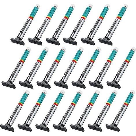 Lot de 20 jauges de profondeur de sculpture de pneu avec code couleur - WELLNGS (1/5)