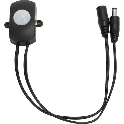 Bande LED infrarouge de détection de présence humaine DC6V-24V - Noir (1/5)