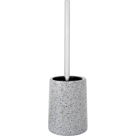 Q-BATH PREMIUM DECOR 1558 WC-Bürste, Terrazzograu