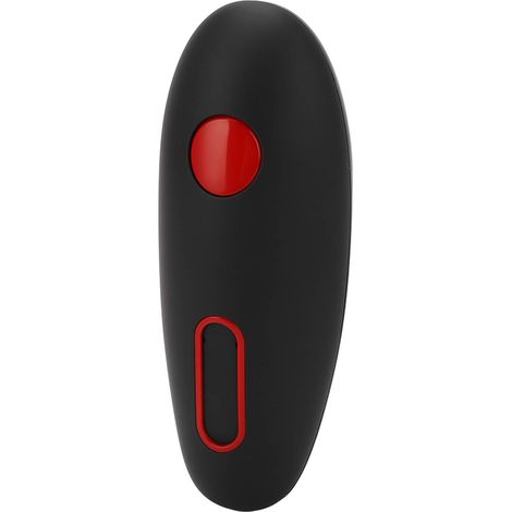 Ouvre-boîte électrique automatique sans piles, modèle rechargeable, acier inoxydable argenté, pour cuisine moderne, usage domestique facile, sans effort manuel. (1/5)