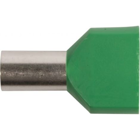 Isolierte Aderendhülse HI 2X16/14 grün E08KH-02020102901 (50 Stück)