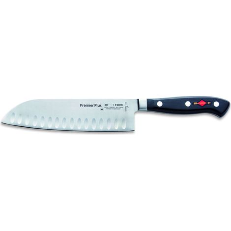Dick Santoku Couteau de cuisine Premier Eurasia 18 cm affûtage cunéiforme