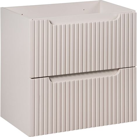 Mobile bagno senza lavabo Riva cachemire 60cm