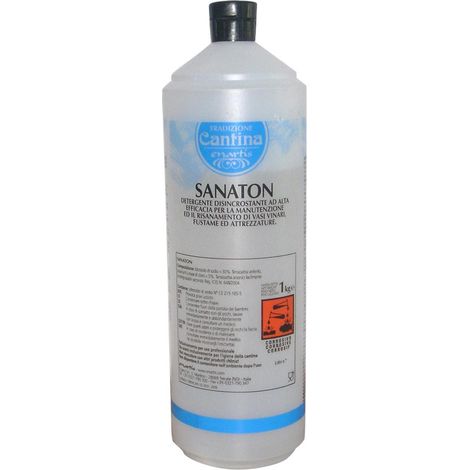 De'tergent liquide Sanaton 1 kg pour le lavage des cuves a' vin et du mate'riel oenologique (1/3)