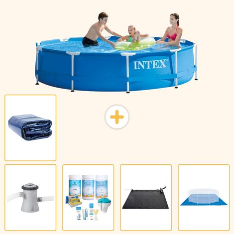 Intex Piscine Tubulaire Ronde - 305x76 cm - 6-pièces S20460 (1/5)