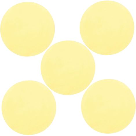Film Autocollant Lumière - Lot de 5 - PET Jaune-Rouge - Correction Couleur Chaud - Salon Chambre - 10x10 cm (1/5)