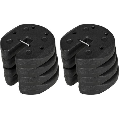 Gazebo Weights Set of 8, 24KG Weights for Gazebo Legs with Reinforce Pins and Carry Belt, for Gazebos Shelters Marquees Tents