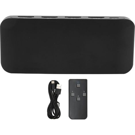 Sélecteur HD Multimedia Interface 2.1 48Gbps 3 entrées 1 sortie, répartiteur 8K haute résolution (1/5)