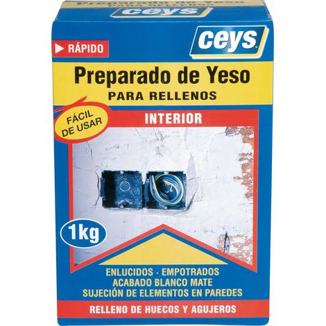 Yeso CEYS para Rellenos 1Kg