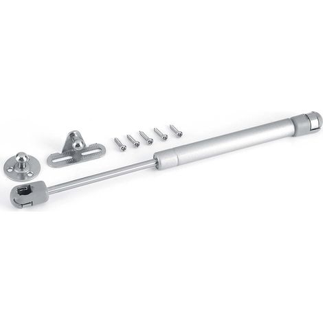 Ej.Life – Amortisseur gaz pour porte armoire – Charge 12kg – Charnières silencieuses – Lot de 2 – ABS renforcé et alliage de zinc - 40N-150N (1/5)