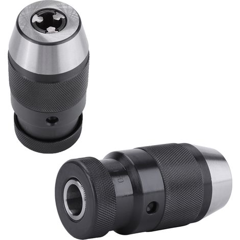 Mandrin autoserrant sans clé B16 0-13mm 1/2" en acier pour tour et perceuse électrique, 1 pièce (1/5)