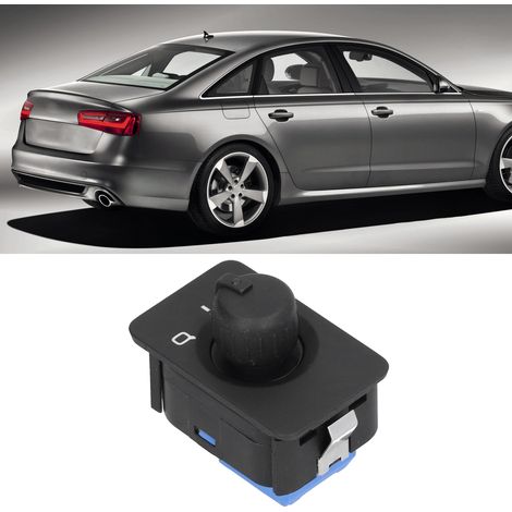 Le commutateur de réglage du rétroviseur est compatible avec les modèles AUDI A3, A6, C5 et RS6 (référence 4B1959565A). (1/5)